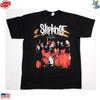 Футболка группы Slipknot Винтажный Перепечаток Хэви-метал Рок Футболка Унисекс