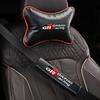 WBE3  Carbon Fiber Car Headrest Seat Belt Shoulder Pad Auto Accessories For Toyota GR Gazoo Racing Supra Corolla Parts Sport 86 Yaris