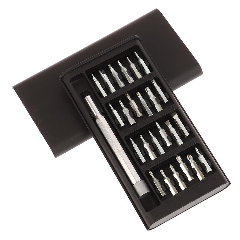 Набор прецизионных магнитных отверток 25 в 1 Многофункциональный инструмент для обслуживания телефона, компьютера, прецизионной электроники