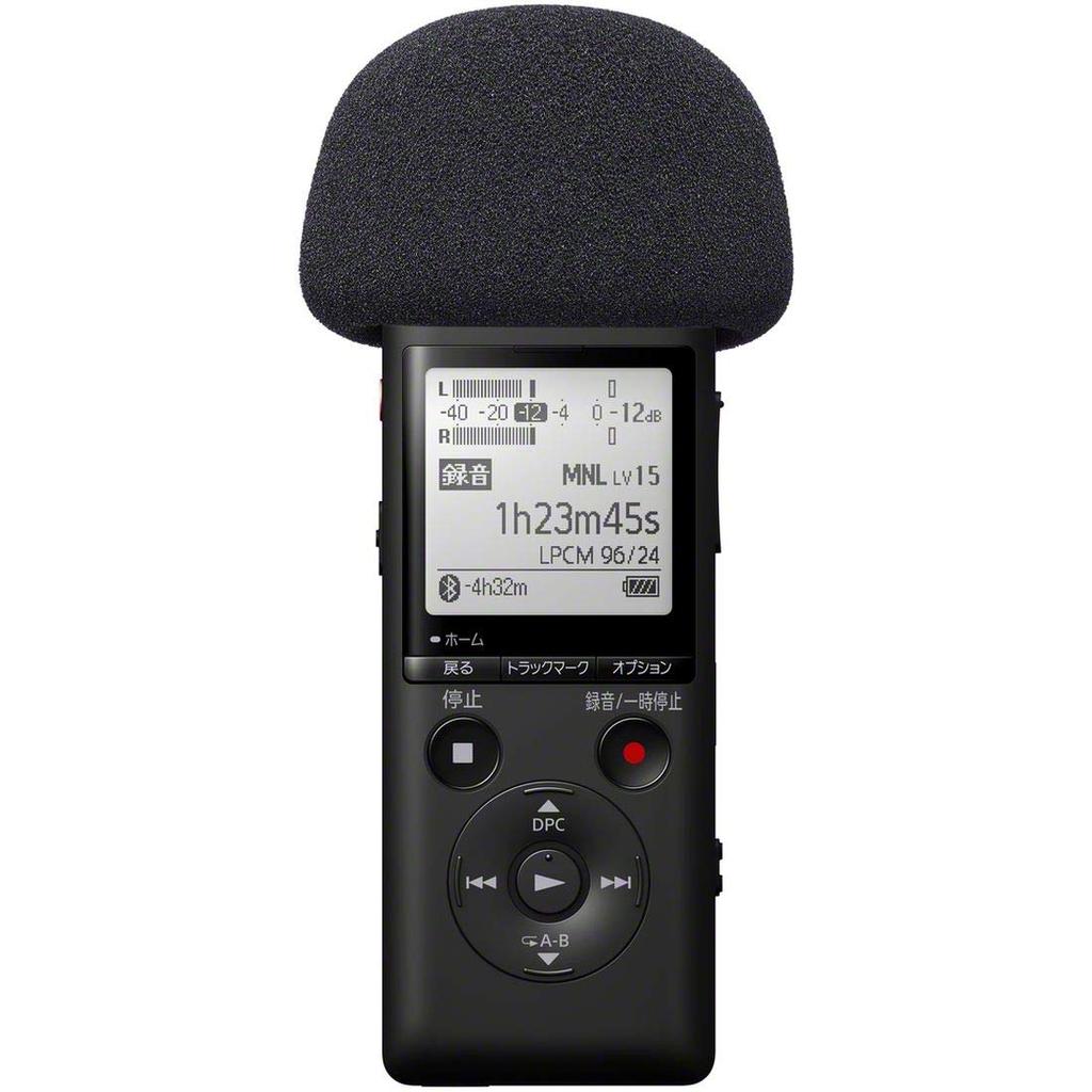 Sony Linear PCM Recorder 16GB High Resolution Microphone Compatible 2018 Model Recording/Bluetooth Compatible/Movable Pre-Recording PCM-A10