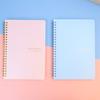 A5 Weekly Planner 52 Week English Daily Notebook Thick Paper Smooth Writing Planner Book for Home School Office