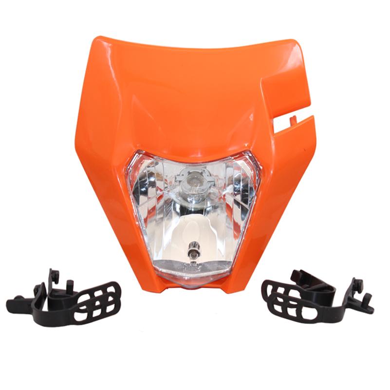 Motorcycle Halogen Headlight Fairing For KTM EXC XC SX XCW EXCF SXW SXF 125 to 500 2017-2022 Enduro Motocross DirtBike Headlamp