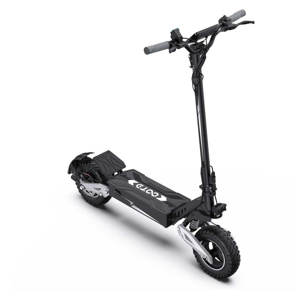 OOTD T10 Foldable Electric Scooter for Adults, 500W Motor, 35-45km Range, 11" Tires, 31kg Lightweight Commuter Scooter with Disc Brakes