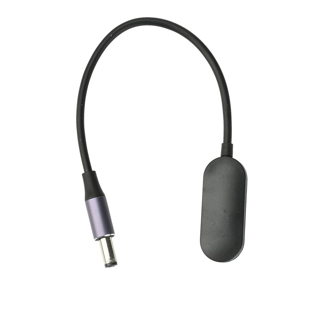 DC 5V 9V 12V 20V 28V Adjustable Voltage PD Fast Charging Cable 140W with Power-Off Memory for Optical Modems Routers Small Fans
