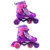 Angel Winged Illuminated Skates 2 2 Girl's Skates Silicone Wheel, 3 In 1 Wheel With Carrying Bag