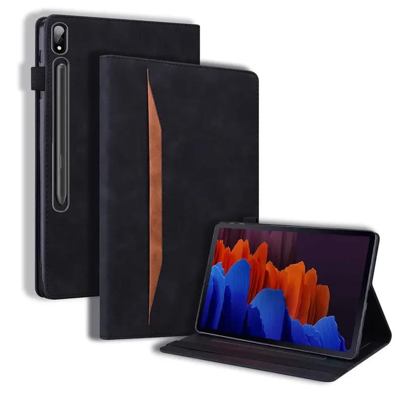 Чехол-кошелек с подставкой из ПУ-кожи для Samsung Tab S7 Fe, модный чехол-кошелек с подставкой для Tab S9 FE, для Samsung Tab S9 FE Plus S8 S10 Plus 12,4"
