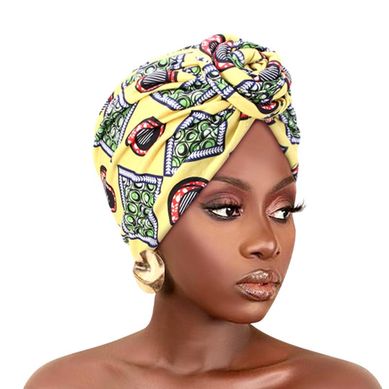 Европейская и американская этническая шапка-платок с цветком в виде диска ветра, эластичная индийская шапка с принтом, шапочка для химиотерапии Tjm-342B