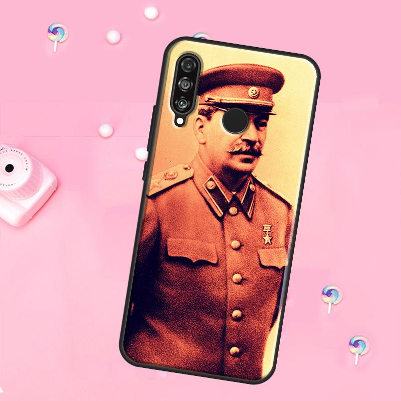 Russian Commander Stalin For Huawei Nova 12i 7i 8i 11i 12s Y73 Y70 Y90 Y60 Y72 Y61 Y91 9 10 SE P30 Pro P40 Lite Case