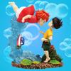 Фигурка Поньо на утесе Поньо Соуске Сигал Фигурка ПВХ GK Статуя Аниме Фигурка Действия 15см Модель Кукла Коллекция Игрушка Подарок Ребенку