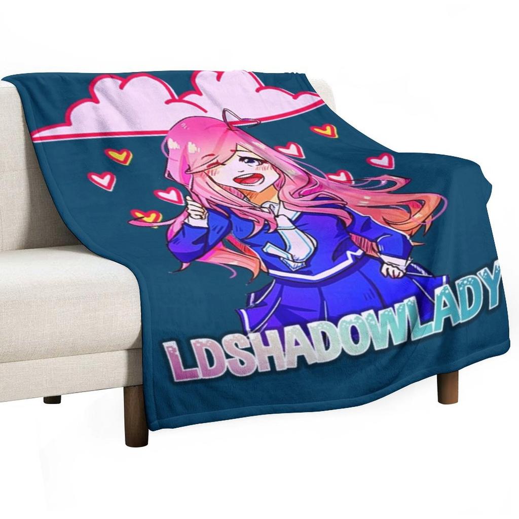 Ldshadowlady Плед косплей аниме Для дивана Тонкий Роскошный теплый зимний Пледы