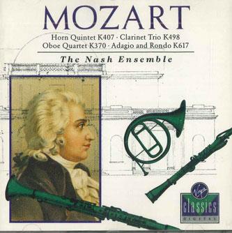 CD НЭШ-АНСАМБЛЬ - Моцарт Камерная музыка VC7910742 VIRGIN CLASSICS Европа Классика Б/У