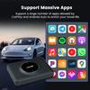 CarlinKit T2C для Tesla Model 3 Model Y X S Поддержка беспроводного Android Auto CarPlay Онлайн-обновление Беспроводное автоподключение 2,4 ГГц и 5 ГГц