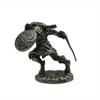 1PC Dwarf Legion Meteor Hammer Soldiers Models Toy Figurines Miniatures Metal Copper Mens Gifts Desktop Decorations