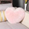Double-sided Plush Heart-shaped Pillow Girl Lovely Pillow Bedside Cushion Sofa Cushion Soft and Comfortable Detachable Cleaning with Pillow Core