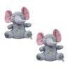 Calming Elephant Breathing Sleep Buddy, Portable Plush Baby Toy