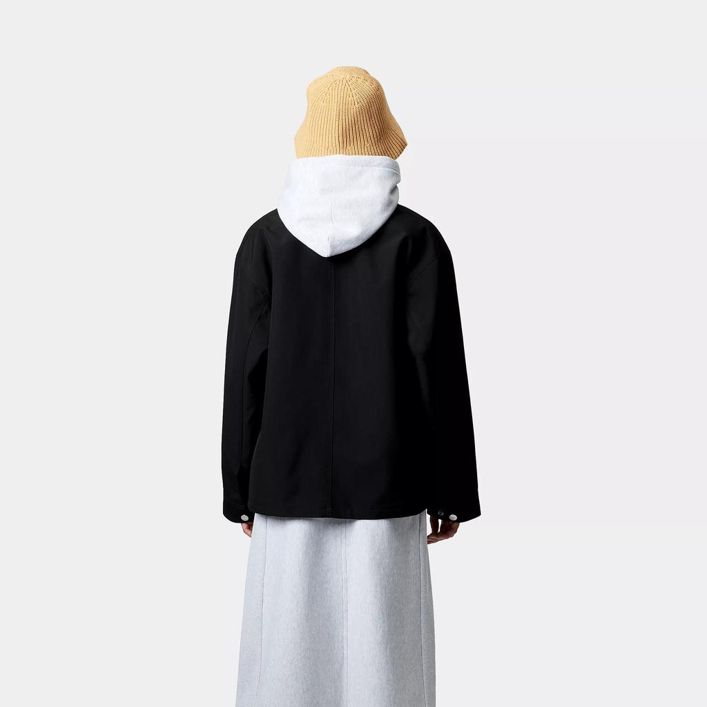 Carhartt WIP SS25 Куртка женская с длинным рукавом, квадратным воротником и множеством карманов, бирка I034425-00E-XX