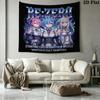 Re Zero Wall Tapestry Aesthetic Wall Hanging Printed Fabric Blanket Decorative Tapestries For Bedroom Living Room Home Decor