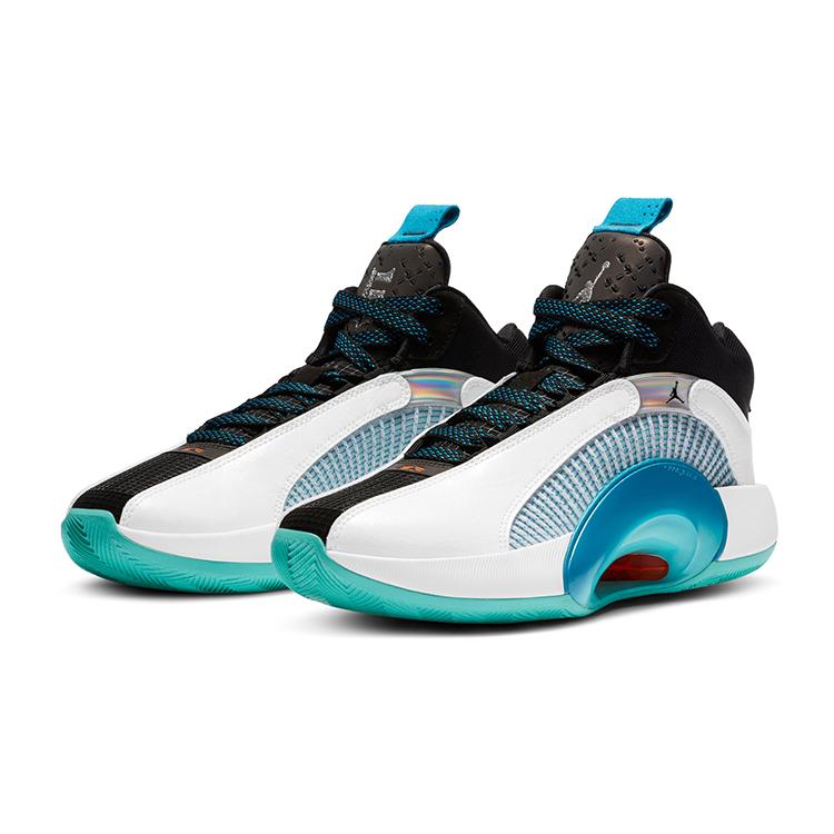 Jordan Air Jordan 35 Guo Ailun GC 'Morpho' Готовы к игре Нескользящая Амортизация Устойчивость к истиранию Средняя высота DD1589-100