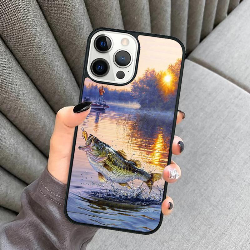 Чехол для телефона со скином для рыбалки на радужную форель Для iPhone 17 Air 16 16e 15 13 14 Pro Max 11 12 Plus 2022 MAX Чехол-оболочка coque