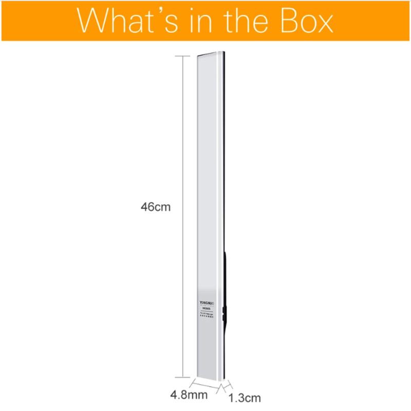 Yongnuo YN360S Led Light Bar Smartphone App Remote Control Video Fill Light With Led Digital Display