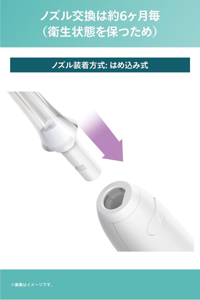 Philips Сменная насадка для ирригатора Sonicare Power Flosser, 2 шт., стандартная, оригинальная, прозрачная, (Набор насадок), Продукт, HX3042/00,