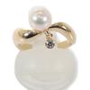 #11(JP Size) Ring K18 Yellow Gold/diamond Women