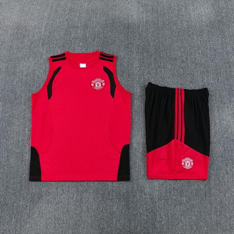 2026-2027 Soccer Training Jerseys Sleeveless Football Vest Set Adult Men Team Sports