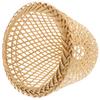 Pendant Ceiling Lamp Bamboo Lampshade Child Floor Rattan Fan Weaving Table Decorative