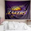 Los Angeles Lakers logo Tapestry for Bedroom Aesthetic Classroom Tapestries Wall Hanging for Living Room Dorm Office,Ideal Creative Gift
