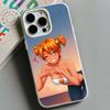 Вечное лето Алиса Желе Двухслойный Белый Чехол для Мобильного Телефона для iPhone 17 16 15 14 13 12 11 Air Pro Max Plus Защитный
