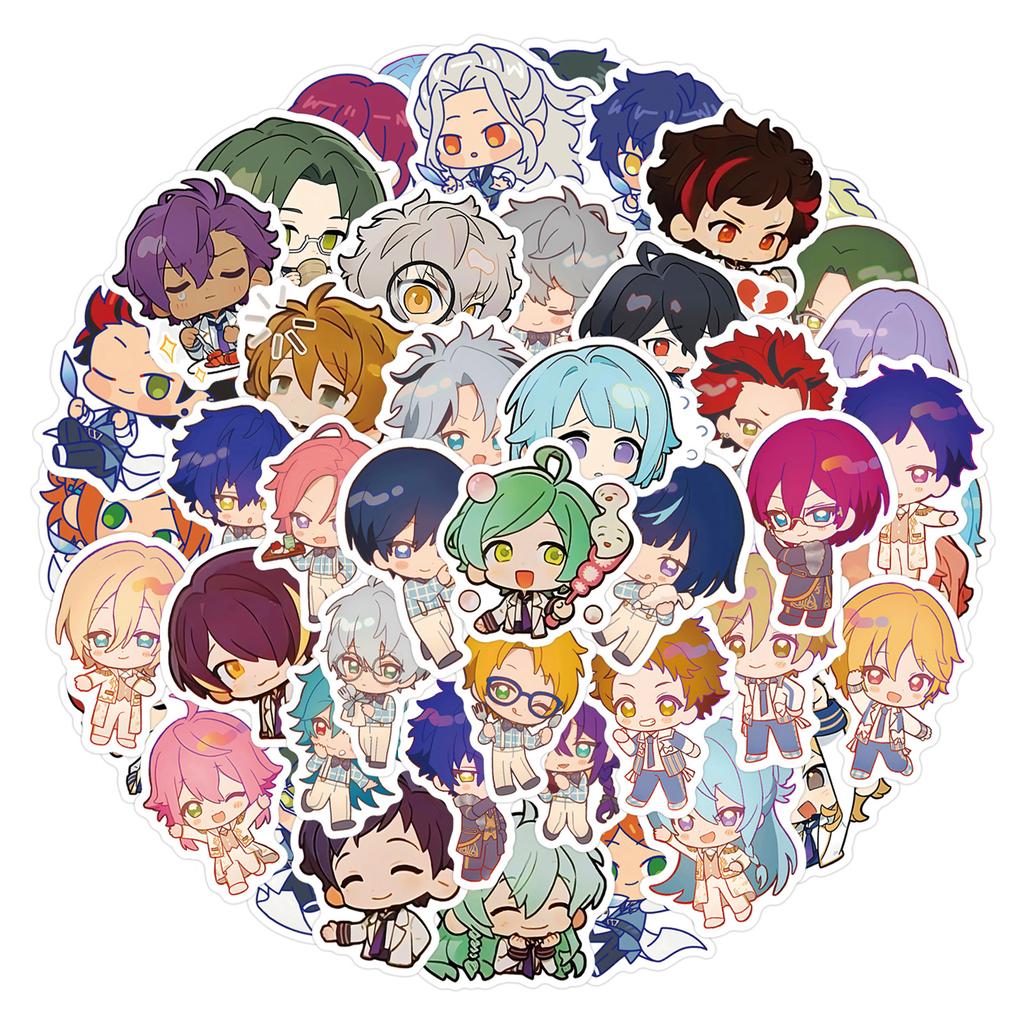 55 Идол Фестиваль Мечты Наклейки Граффити Декоративные Наклейки для Самоката Блокнота DIY Мультяшные Наклейки