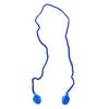 Silicone Ear Plugs Noise Canceling Reduction Waterproof Reusable Sound Blocking Earplugs for Sleeping Swimming Blue