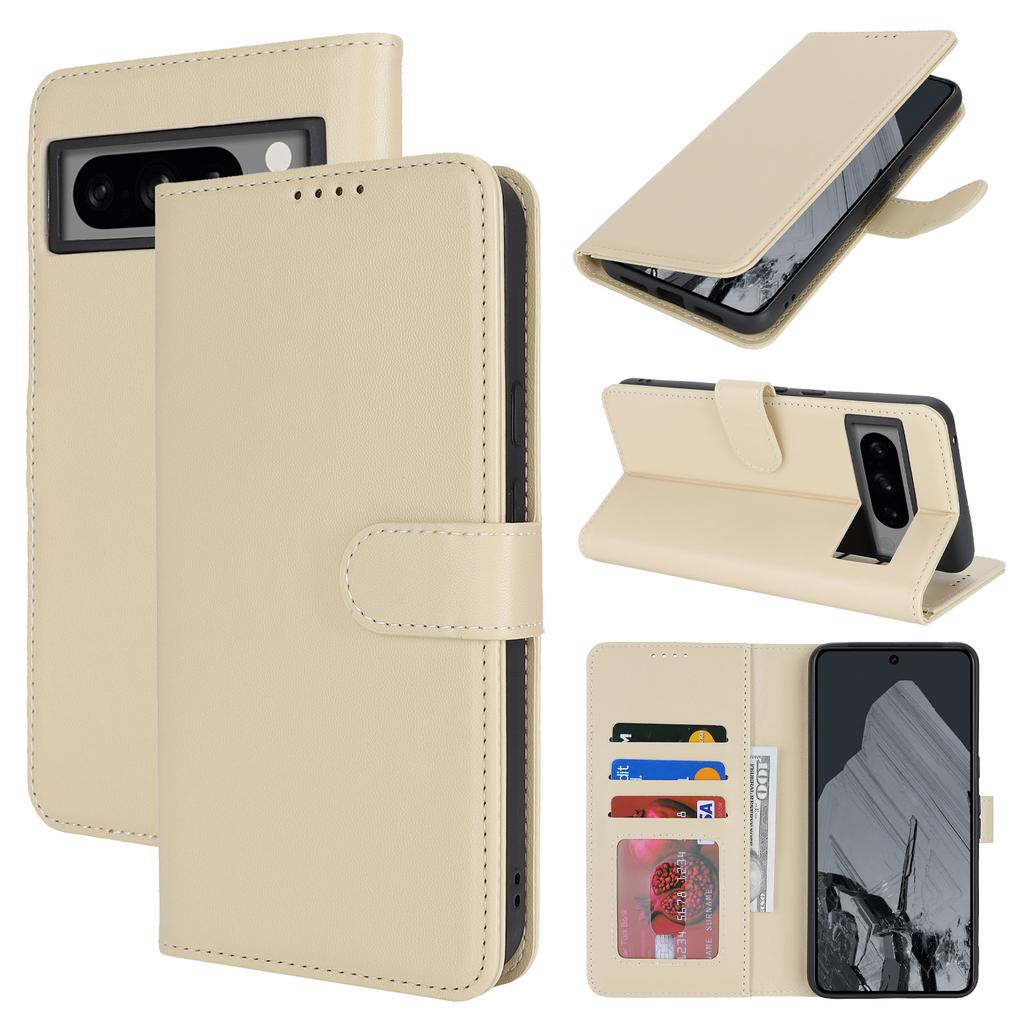 For Google Pixel 8 Pro Stand Case Shockproof Leather Wallet Phone Cover
