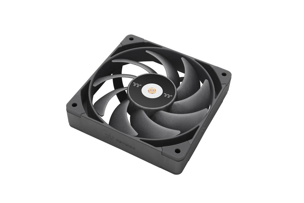 Thermaltake TOUGHFAN 12 Pro, Без светодиодов, Высокоскоростной, Высокое статическое давление, Модель с 5-летней гарантией, 1 шт., CL-F139-PL12BL-A, FN2010