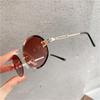UV400 Protection Punk Sun Glasses Rimless Frameless Shades Vintage Oval Sunglasses  for Women & Men