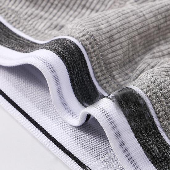 Мужские трусы с широким поясом и средней посадкой, модальные трусы, дышащие, 3D-крой, быстросохнущие, бесшовные