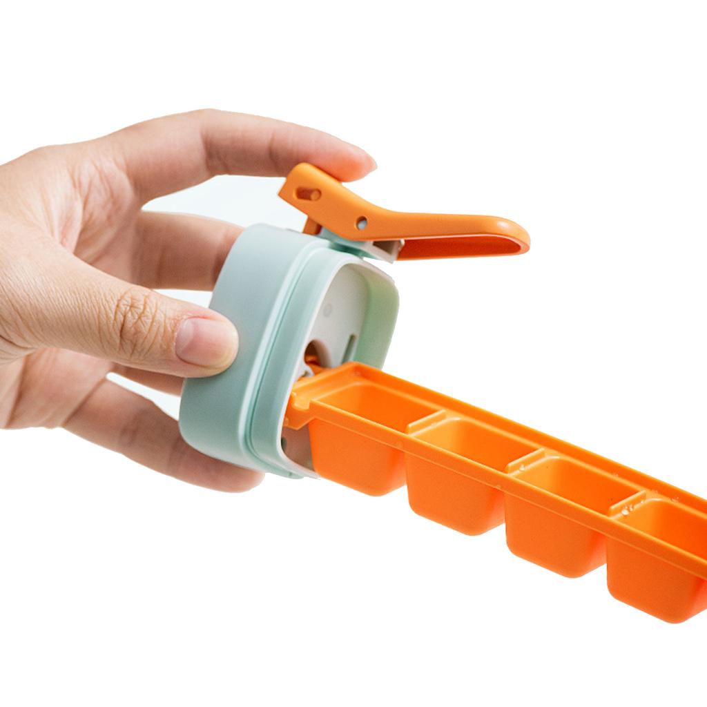 Пресс-форма для льда одной рукой, легко извлекаемая, гибкая конструкция, льдогенератор для быстрого приготовления льда в домашних и офисных условиях