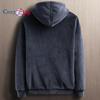 Cozy Up New Winter Thick Warm Fleece Jacket Men Hooded Windbreaker Outfits Soft Velvet Thermal Coats Big Size 8XL