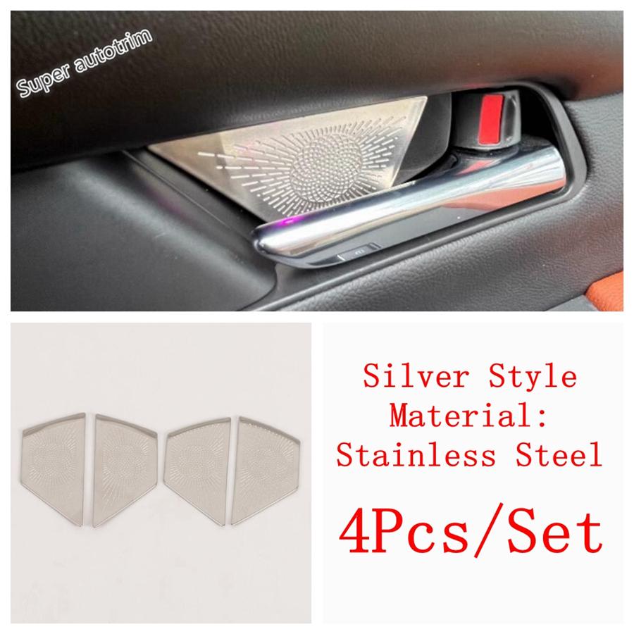 Roof Reading Lights Lamps Frame / Door Handle Bowl Panel Cover Trim For Mazda CX-50 2024 Stainless Steel Accessories