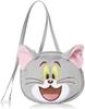 Marushin Face Pocket Tom and Jerry Smile School Suitable for Boys and Character 4105014500 Pouch, Tom, Kindergarten/Preschool/Elementary Supplies,