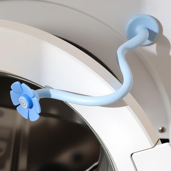 Подставка для дверцы стиральной машины с фронтальной загрузкой, держатель дверцы стиральной машины с магнитной основой, для удержания дверцы открытой, предотвращения запаха, съемный стопор для сушильной и стиральной машины