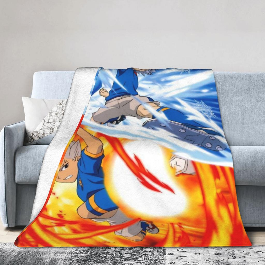 Stylish Inazuma Eleven: Victory Road Blanket Super Soft Flannel  Comfortable Throw Blankets Machine Washable