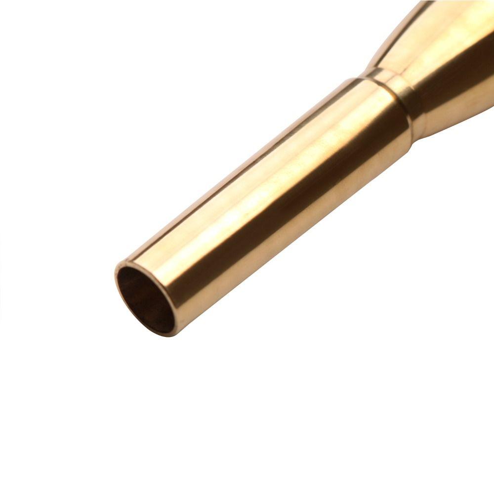 Plating Design Small Mouthpiece Zinc Zinc Alloy Trumpet Mouth Connector Musical Brass Instrument