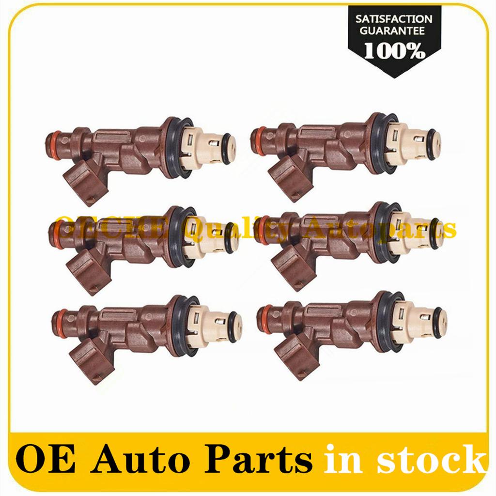 6PCS 23209-62040 23250-62040 2320962040 2325062040 Fuel Injector Nozzle For Toyota Tacoma Tundra 4Runner 3.4L HILUX LAND CRUISER