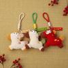 Cartoon Pony Dolls Keychain Funny Bag Hanging Charm Portable Plush Horse Keychain  Bag Decor