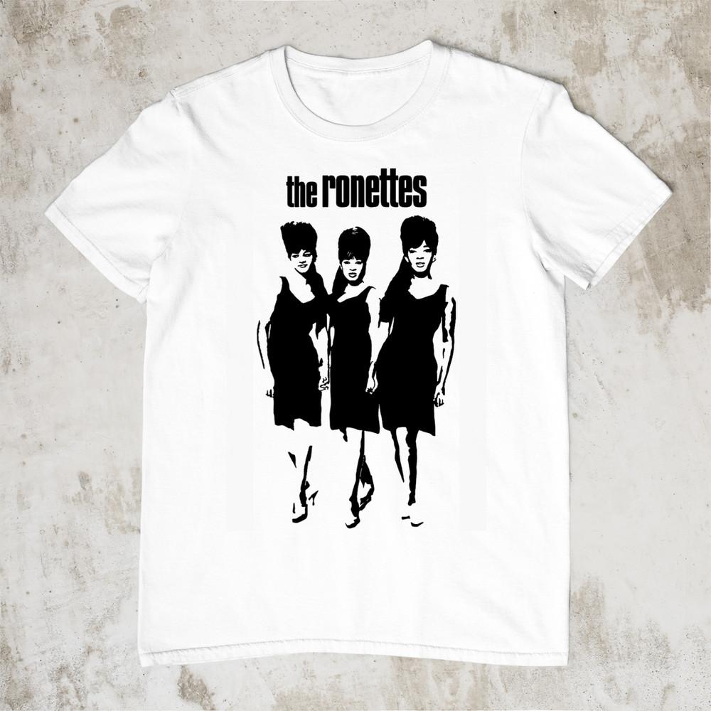 Специальная унисекс футболка The Ronettes Белая S-5XL 1F1664 Унисекс футболка