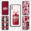 Модный Чехол для Телефона Напиток Dr-P-Peppers Для Samsung S 25,24,23,22,30,21,10,9,Ultra,Plus,Lite,FE,4,5 G Черный Мягкий Чехол