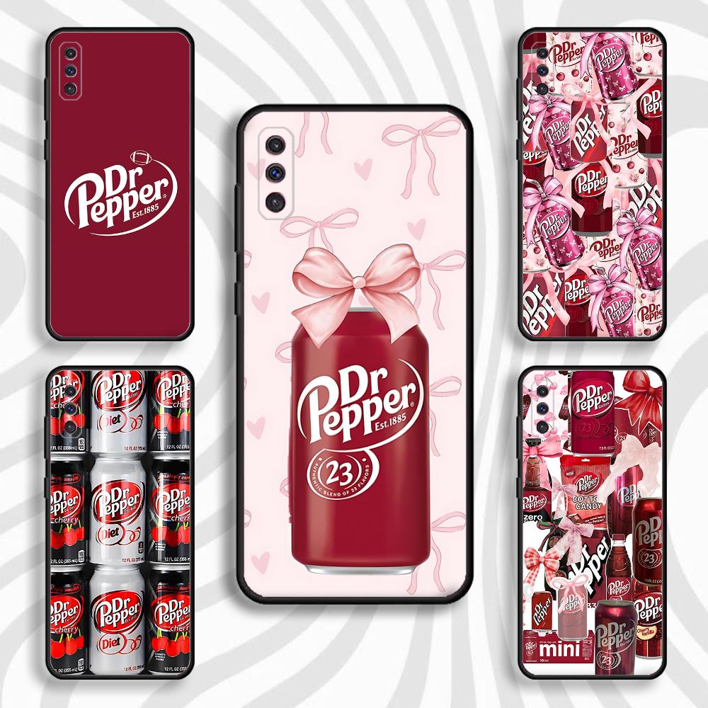 Модный Чехол для Телефона Напиток Dr-P-Peppers Для Samsung S 25,24,23,22,30,21,10,9,Ultra,Plus,Lite,FE,4,5 G Черный Мягкий Чехол
