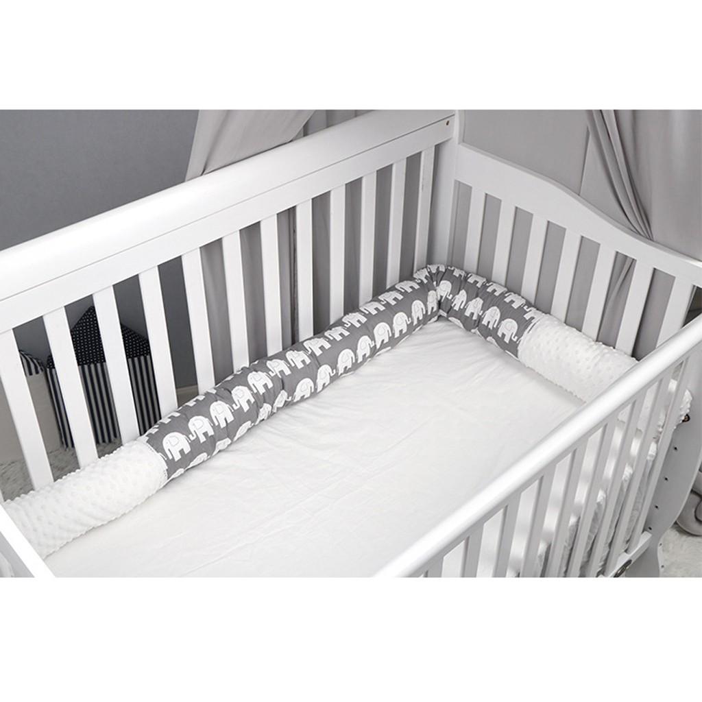 Bubble Fleece Elephant Cotton Universal Children's Crash-proof Crib Sleep Bumper