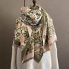New Women's Luxury Warm Scarf Imitation Cashmere Fashion Shawl for Going Shopping and Gathering Poncho for Lady Winter